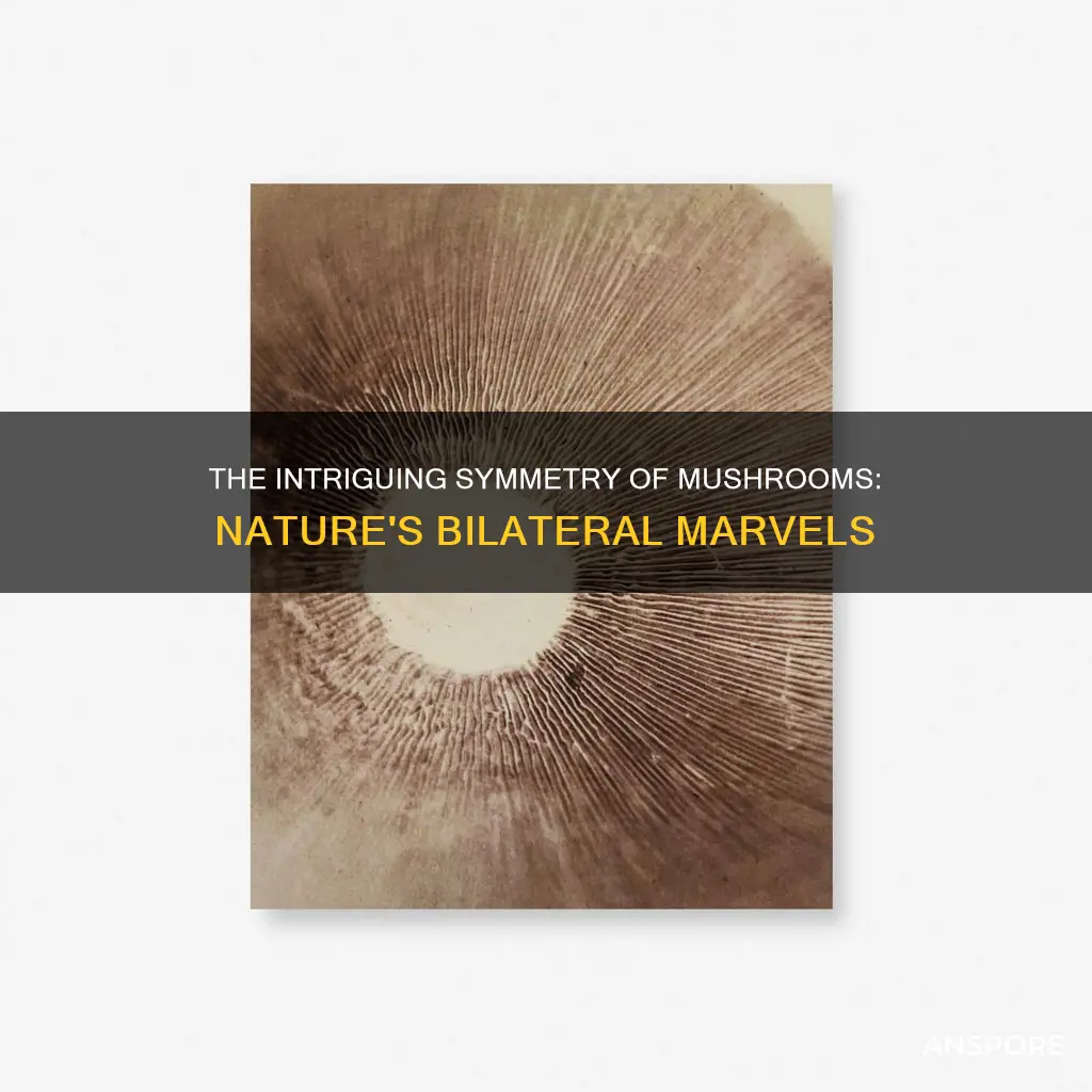 do mushrooms have bilateral symetry