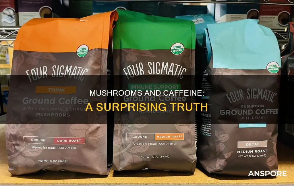 do mushrooms have caffeine