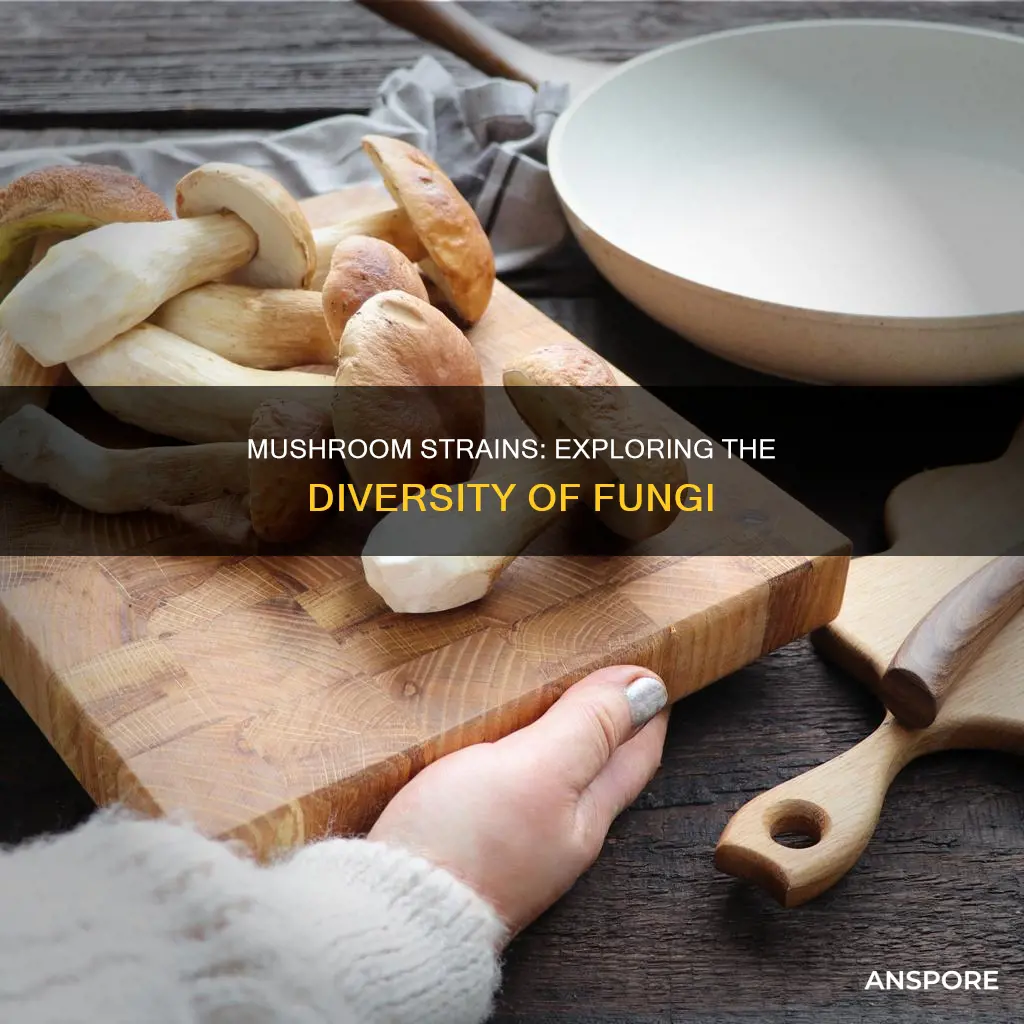 do mushrooms have different strains