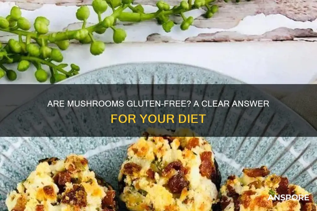 do mushrooms have gluten in them