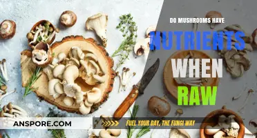 Raw Mushrooms: Unlocking Nutrient Potential Without Cooking