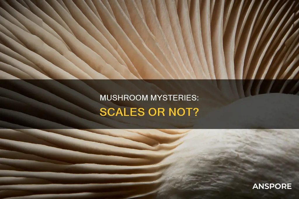 do mushrooms have scales