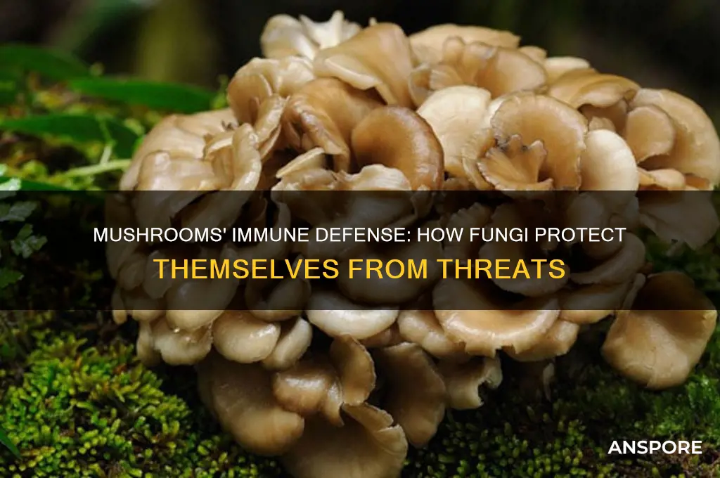 do mushrooms have their own immune system