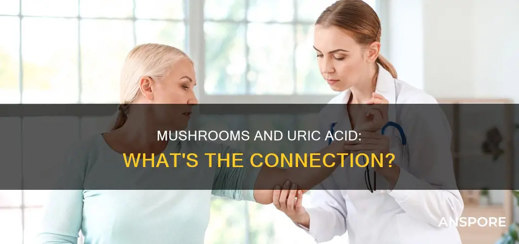 do mushrooms have uric acid