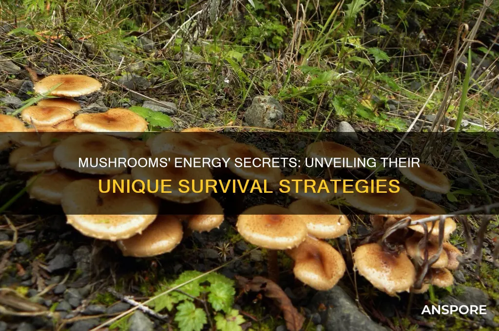 do mushrooms have use energy
