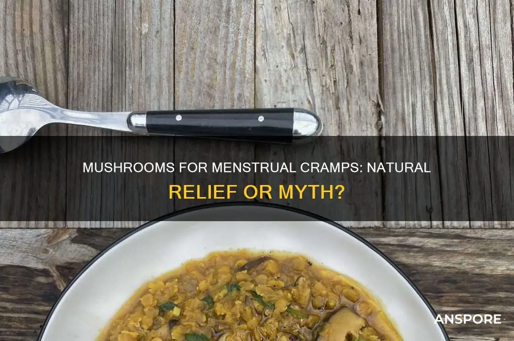 do mushrooms help with menstrual cramps