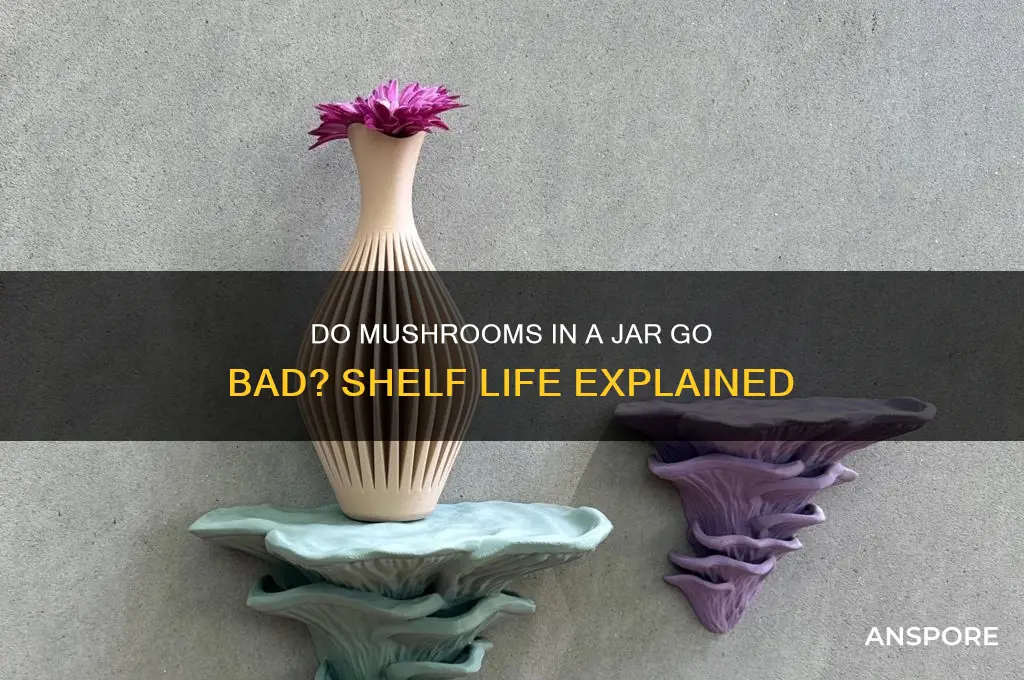 do mushrooms in a jar go bad