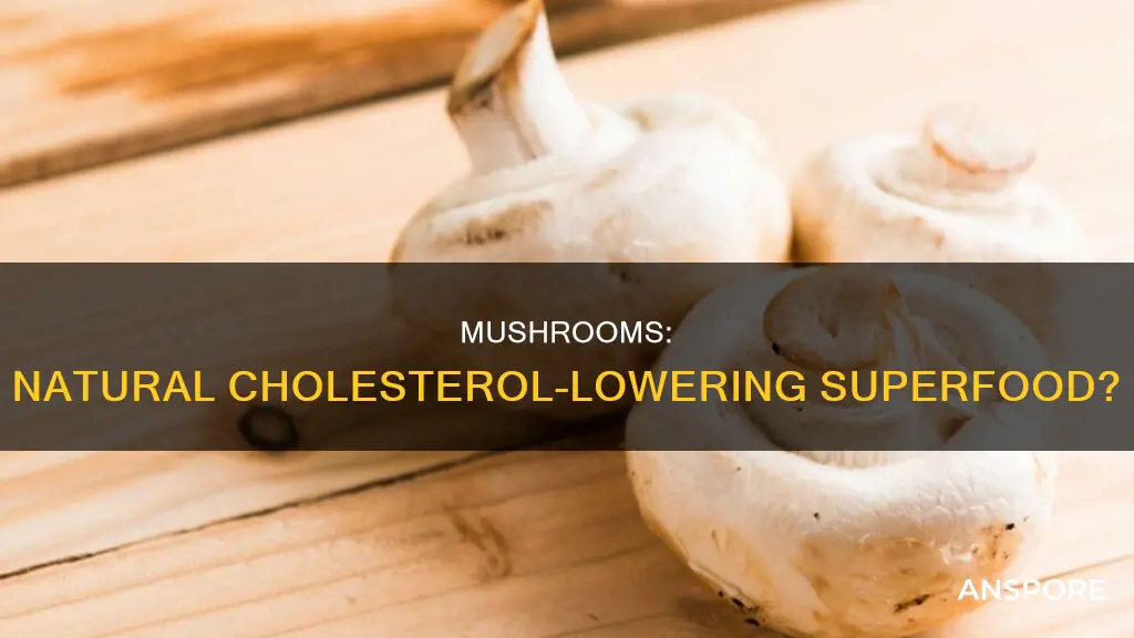 do mushrooms lower cholesterol