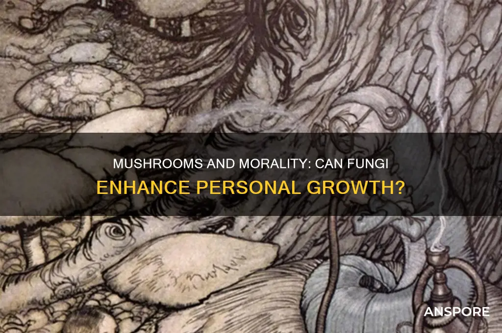 do mushrooms make you a better person