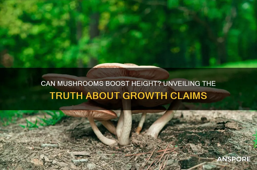do mushrooms make you grow taller
