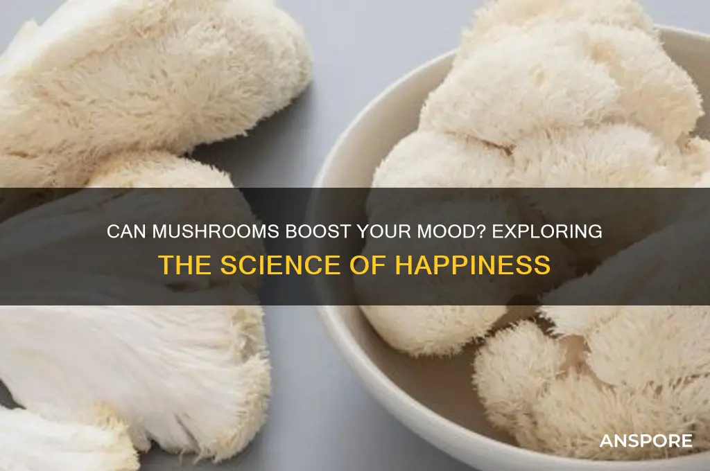 do mushrooms make you happy