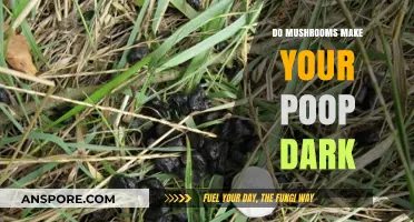 Mushrooms and Poop Color: Unveiling the Truth Behind Dark Stools