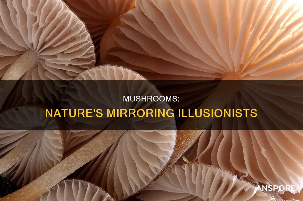 do mushrooms mirror appearance