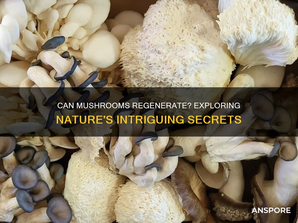 do mushrooms regenerate