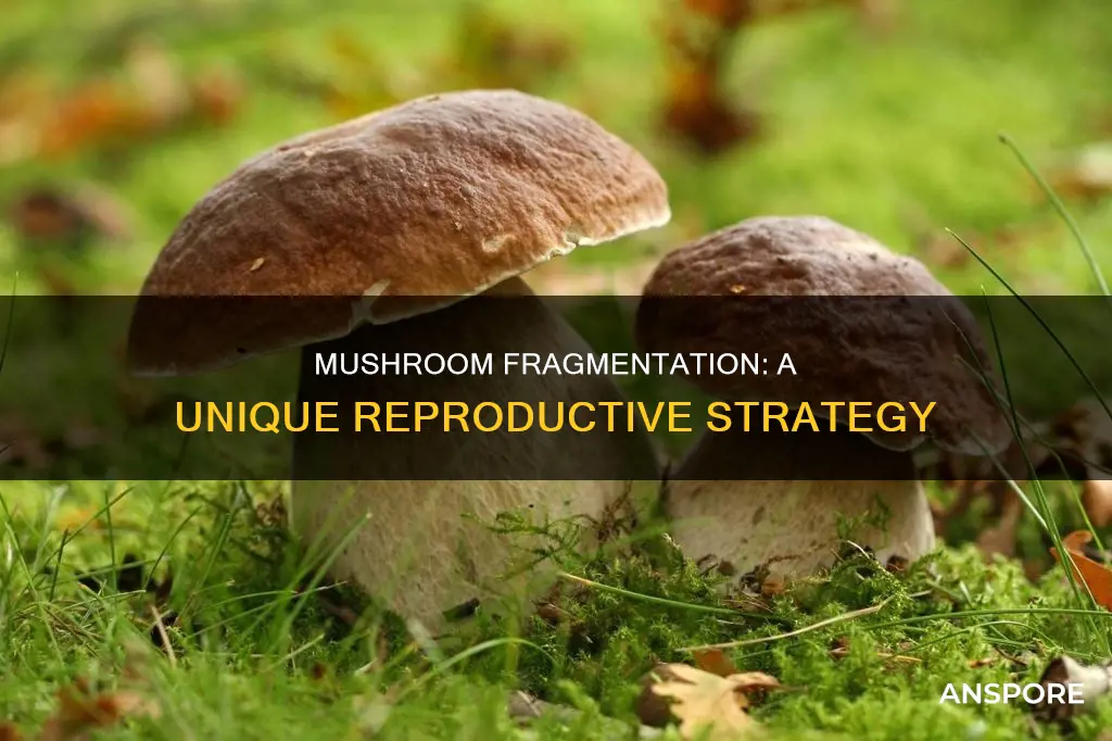 do mushrooms reproduce through fragmentation