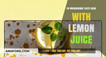 Mushrooms and Lemon Juice: A Flavorful Match or Miss?