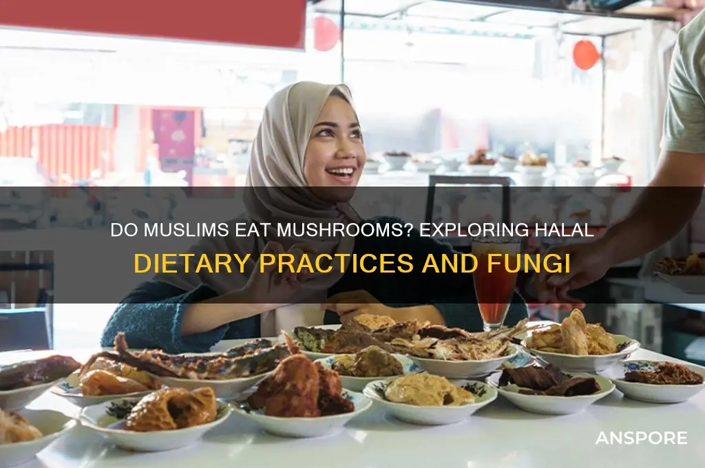 do muslims eat mushrooms
