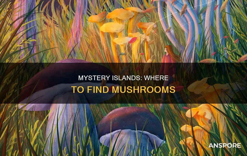 do mystery islands have mushrooms