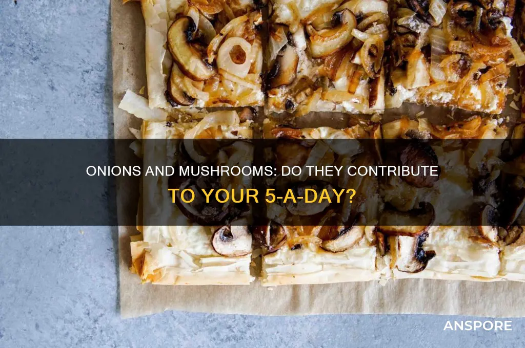 do onions and mushrooms count as 5 a day