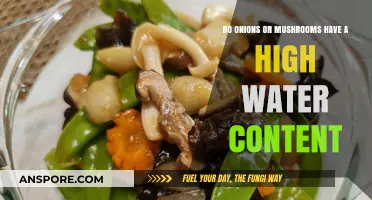 Onions vs. Mushrooms: Unveiling Their Surprising Water Content Differences