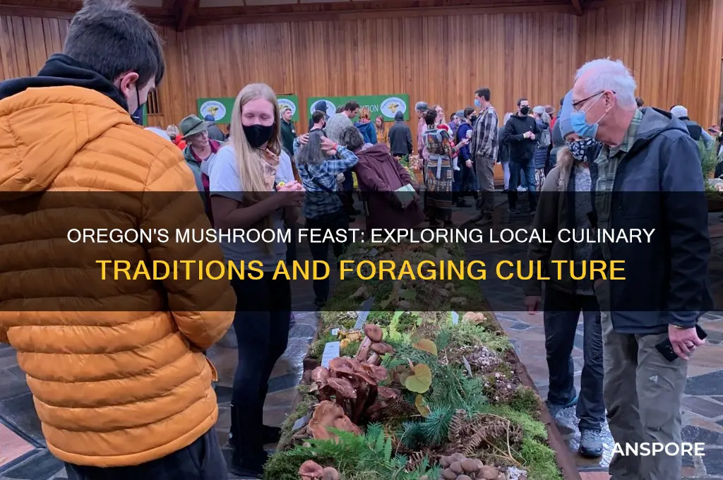 do people eat mushrooms in oregon