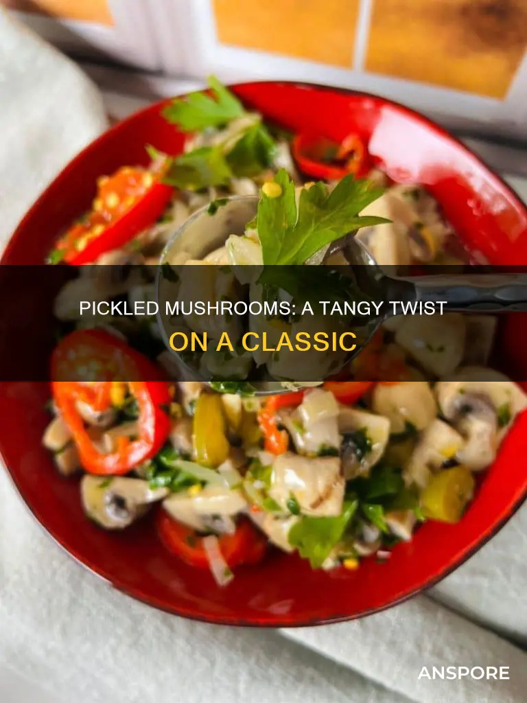 do pickled mushrooms taste normal