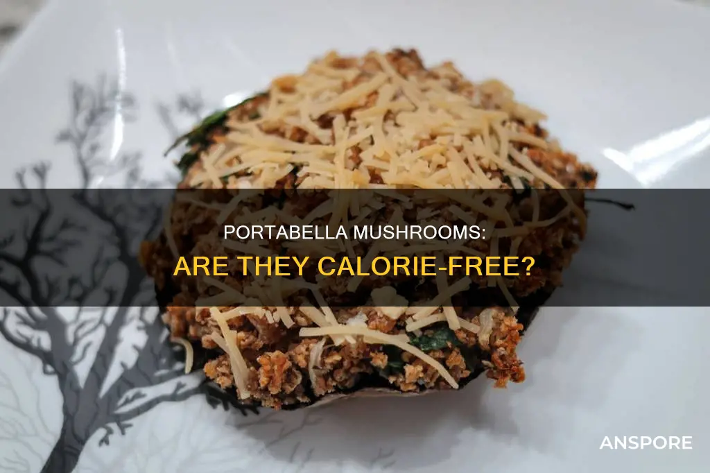 do portabella mushrooms have calories