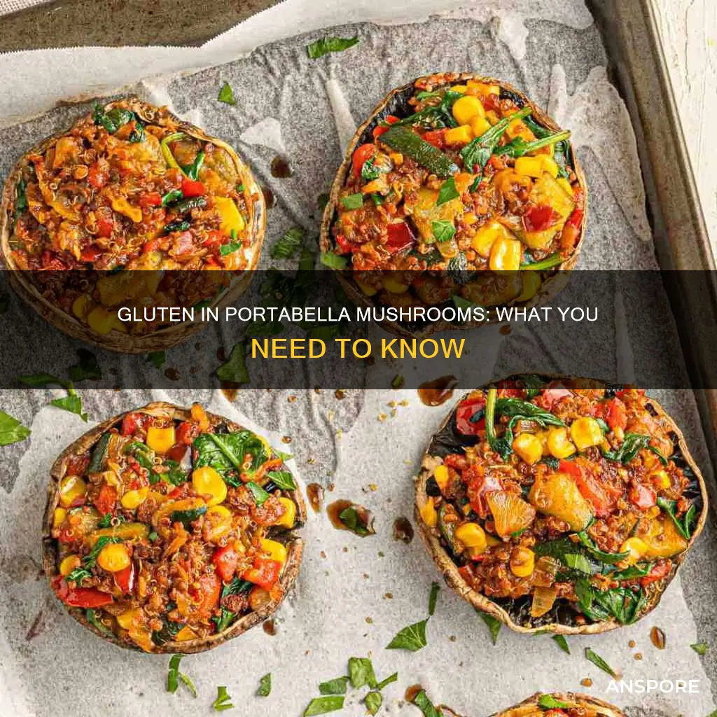 do portabella mushrooms have gluten