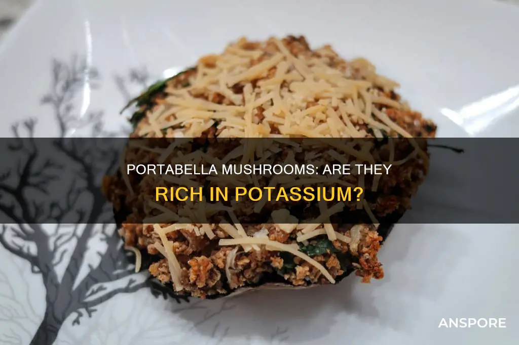 do portabella mushrooms have potassium