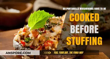 Stuffing Portabella Mushrooms: Pre-Cooking Required or Ready to Fill?