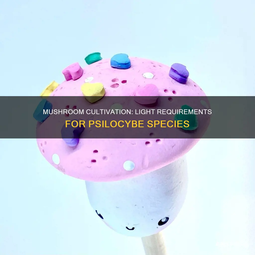 do psilocybe mushrooms need light