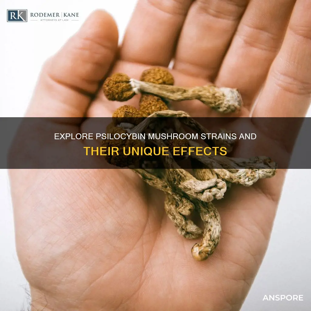 do psilocybin mushrooms have strains