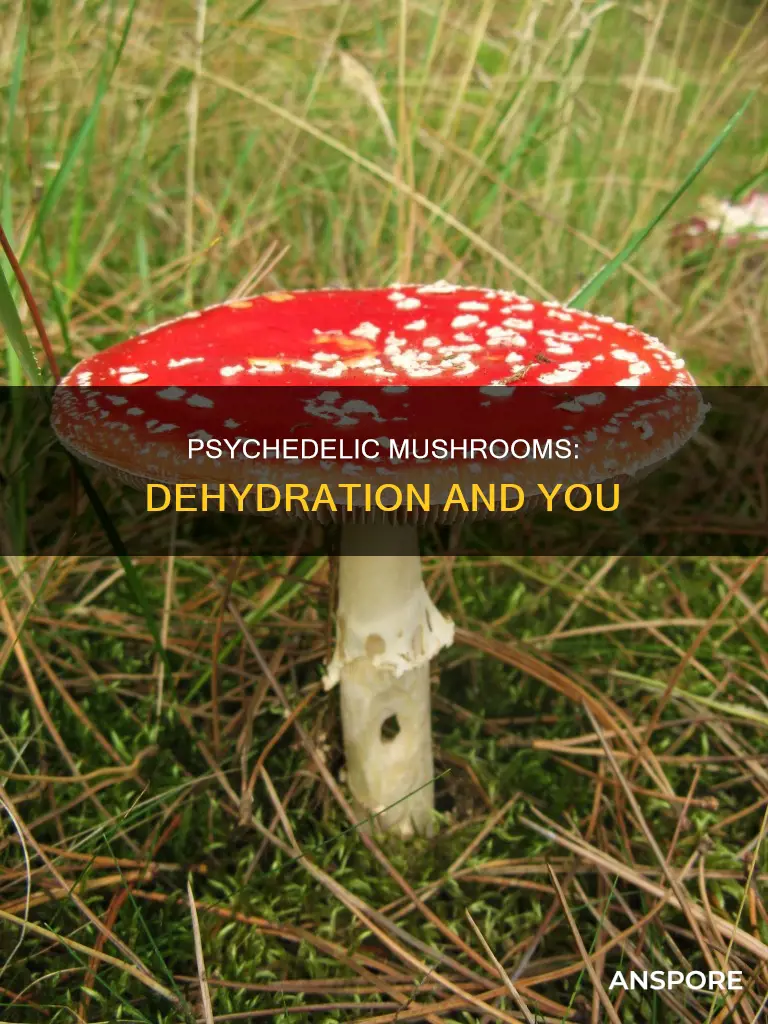 do psychedelic mushrooms dehydrate you
