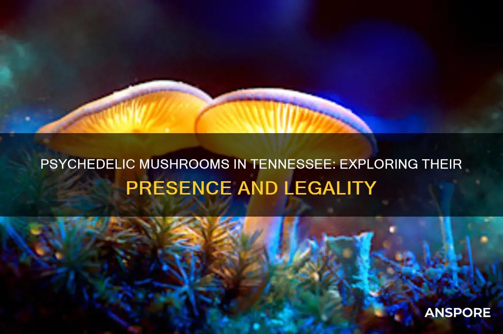 do psychedelic mushrooms grow in tennessee