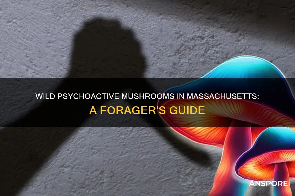 do psychoactive mushrooms grow in the wild in massachusetts