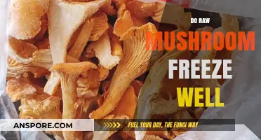 Freezing Raw Mushrooms: Good or Bad Idea?