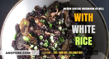 Shiitake and Rice: A Culinary Match?