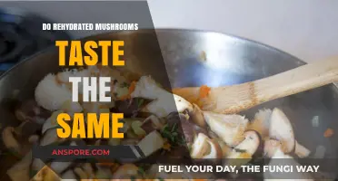 Rehydrated Mushrooms: Same Taste, Different Texture?
