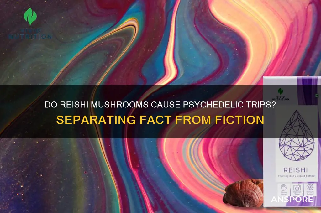 do reishi mushrooms make you trip