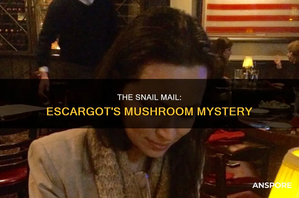do restaurants sell mushrooms as escargot