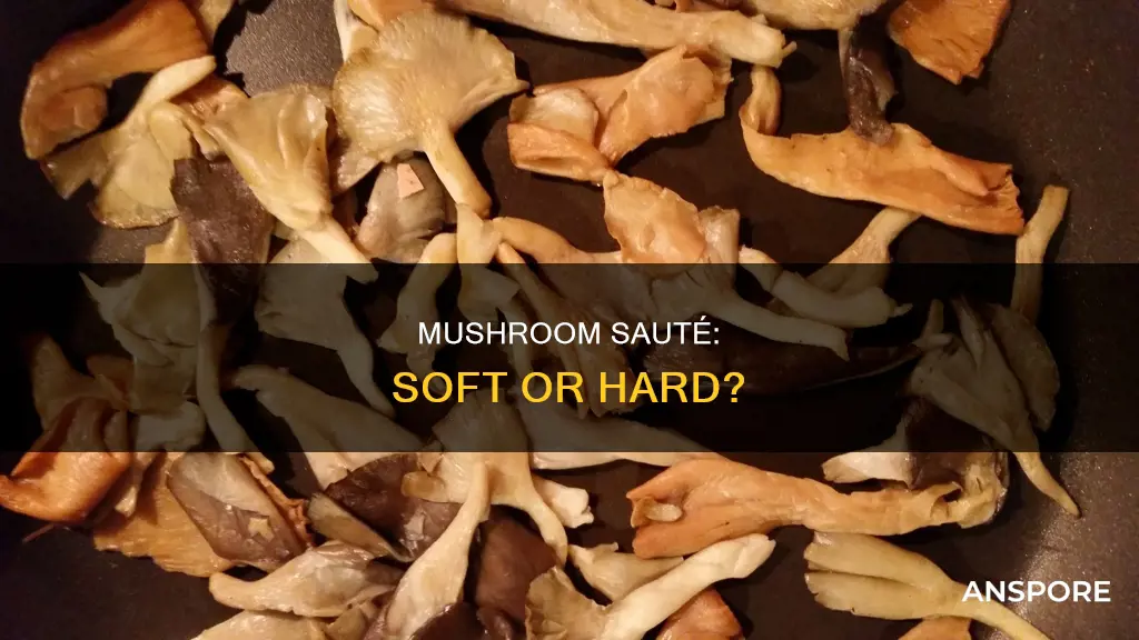 do sautéed mushrooms taste hard