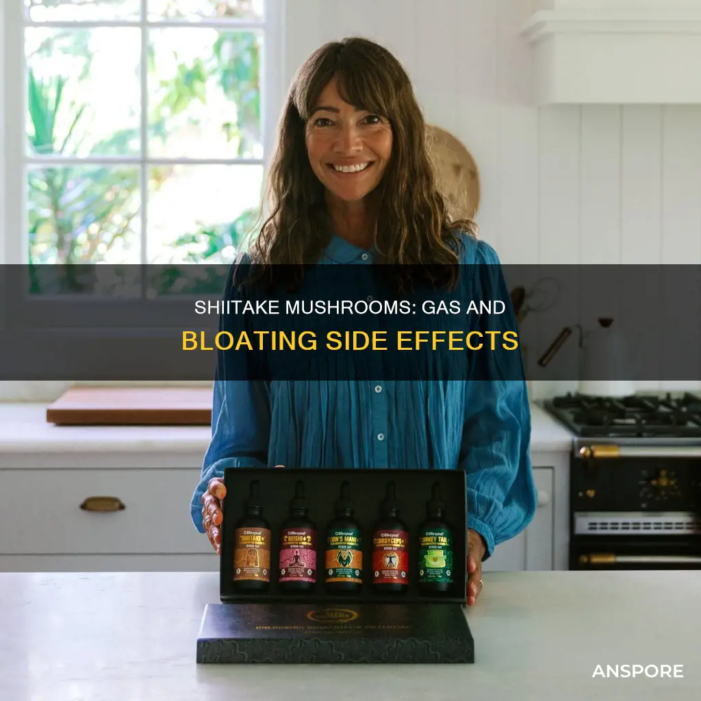 do shiitake mushrooms cause gas