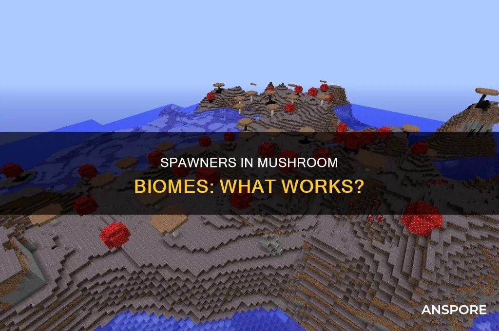 do spawners work in mushroom biomes