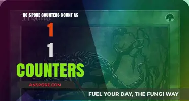 Do Spore Counters Function as 1/1 Counters in Magic: The Gathering?