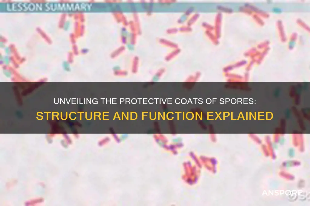 do spores have coats