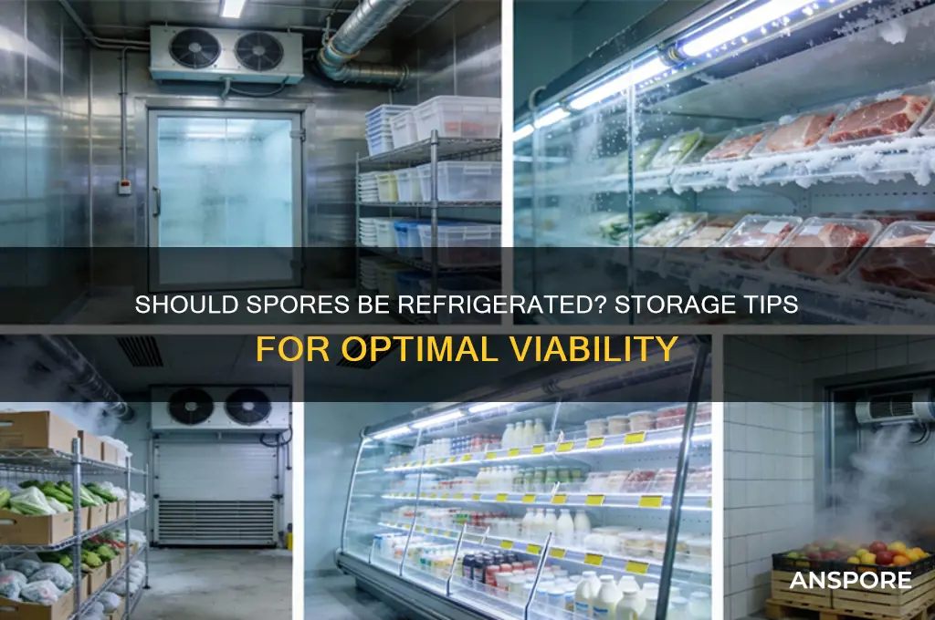 do spores need to be refrigerated