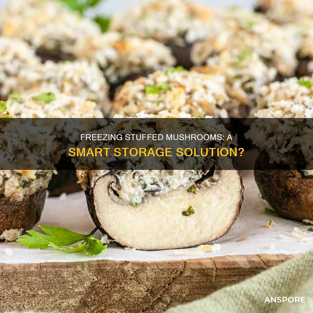 do stuffed mushrooms freeze