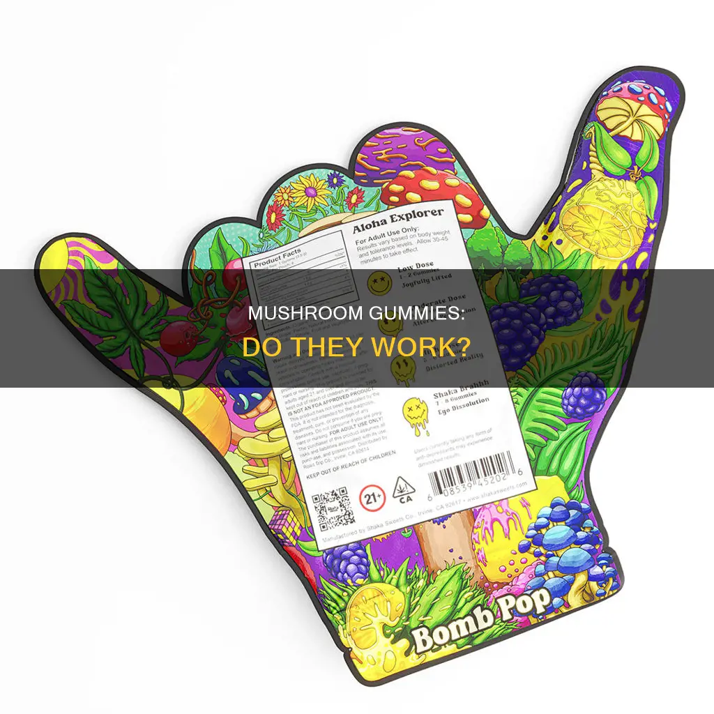 do super mushroom gummies work