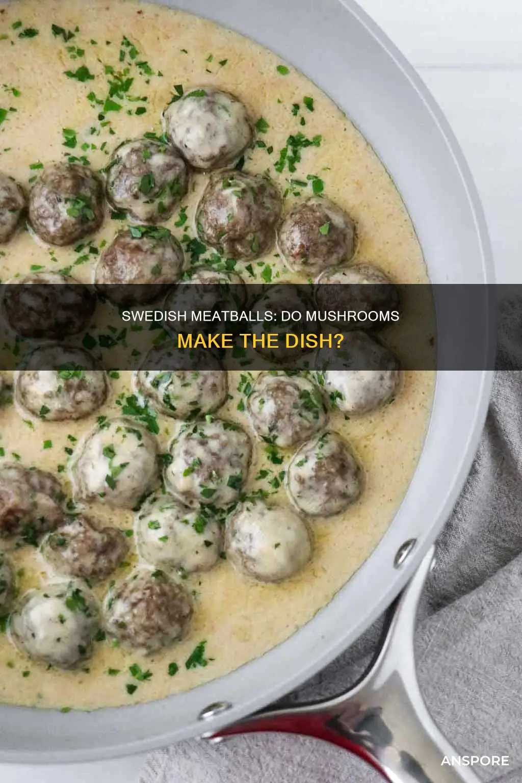 do swedish meatballs have mushrooms