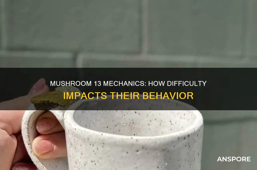 do the mushroom 13 change based on game difficulty